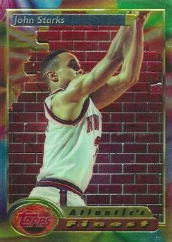 1993-94 Finest John Starks AF #95 card image