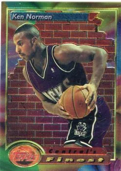 1993-94 Finest Ken Norman CF #108 card image
