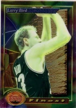 1993-94 Finest Larry Bird #2 card image