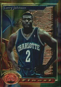 1993-94 Finest Larry Johnson #162 card image