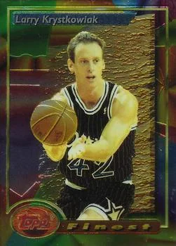 1993-94 Finest Larry Krystkowiak #34 card image