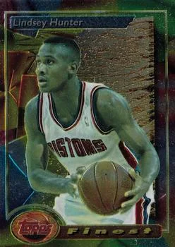 1993-94 Finest Lindsey Hunter #184 card image