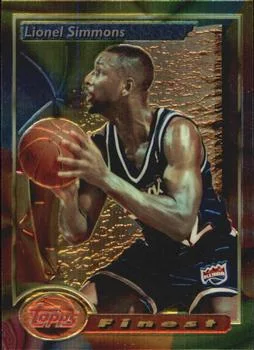 1993-94 Finest Lionel Simmons #68 card image
