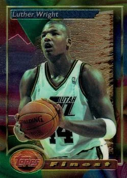 1993-94 Finest Luther Wright #196 card image