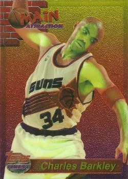 1993-94 Finest Charles Barkley [Main Attraction] Main Attraction #21 card image