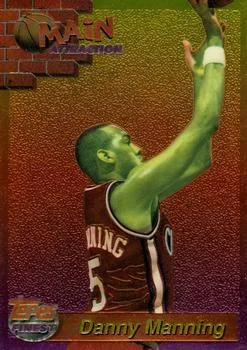 1993-94 Finest Danny Manning [Main Attraction] Main Attraction #12 card image