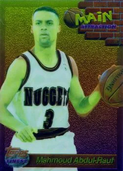 1993-94 Finest Mahmoud Abdul-Rauf [Main Attraction] Main Attraction #7 card image