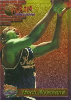 1993-94 Finest Mitch Richmond [Main Attraction] Main Attraction #23 card image