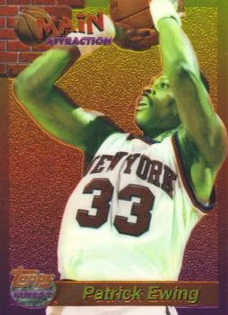 1993-94 Finest Patrick Ewing [Main Attraction] Main Attraction #18 card image