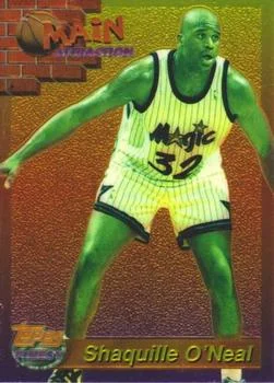 1993-94 Finest Shaquille O'Neal [Main Attraction] Main Attraction #19 card image