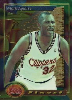 1993-94 Finest Mark Aguirre #40 card image