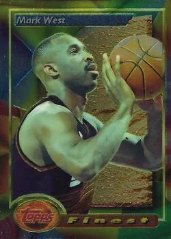 1993-94 Finest Mark West #9 card image
