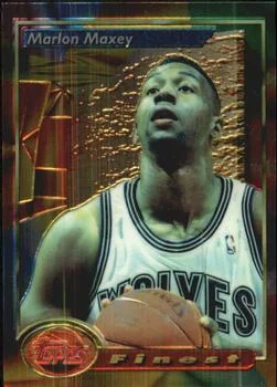 1993-94 Finest Marlon Maxey #185 card image
