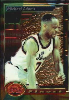 1993-94 Finest Michael Adams #56 card image