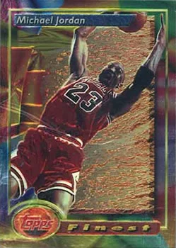 1993-94 Finest Michael Jordan #1 card image