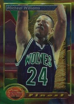 1993-94 Finest Micheal Williams #19 card image