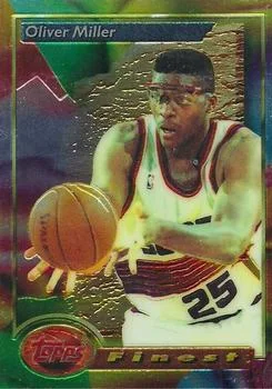 1993-94 Finest Oliver Miller #85 card image