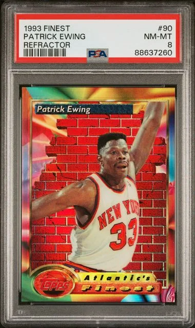 1993-94 Finest Patrick Ewing Refractor #90 card image