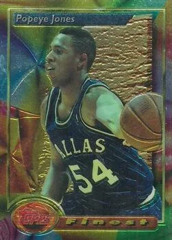 1993-94 Finest Popeye Jones #156 card image