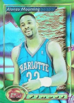 1993-94 Finest Alonzo Mourning Refractor #201 card image