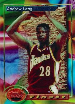 1993-94 Finest Andrew Lang [Refractors] Refractors #54 card image