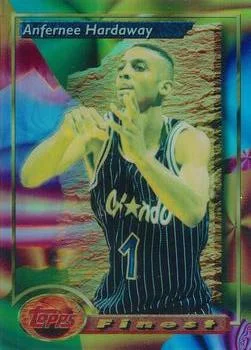 1993-94 Finest Anfernee Hardaway Refractor #189 card image
