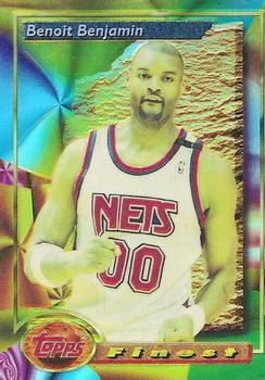 1993-94 Finest Benoit Benjamin [Refractors] Refractors #4 card image