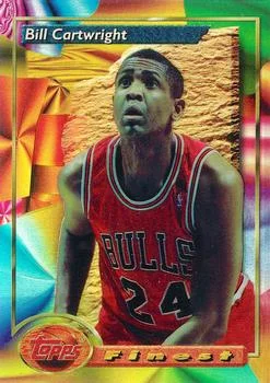 1993-94 Finest Bill Cartwright SP Refractor #170 card image