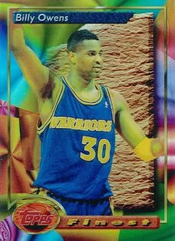 1993-94 Finest Billy Owens [Refractors] Refractors #65 card image