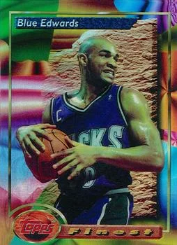 1993-94 Finest Blue Edwards [Refractors] Refractors #73 card image