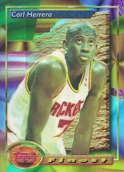 1993-94 Finest Carl Herrera [Refractors] Refractors #44 card image