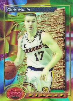 1993-94 Finest Chris Mullin Refractor #176 card image