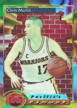 1993-94 Finest Chris Mullin PF Refractor #122 card image