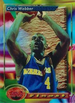 1993-94 Finest Chris Webber SP Refractor #212 card image