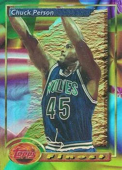 1993-94 Finest Chuck Person [Refractors] Refractors #55 card image