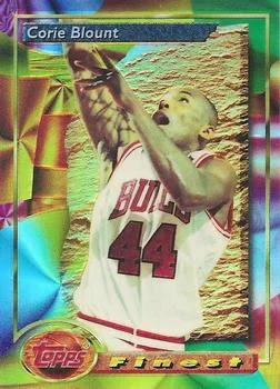 1993-94 Finest Corie Blount Refractor #134 card image