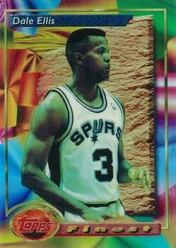 1993-94 Finest Dale Ellis SP Refractor #217 card image