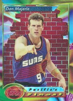 1993-94 Finest Dan Majerle PF Refractor #121 card image