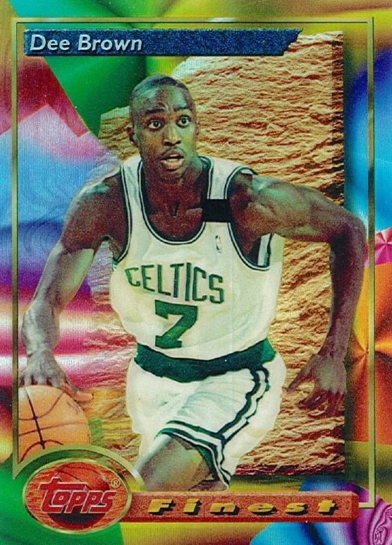 1993-94 Finest Dee Brown [Refractors] Refractors #88 card image