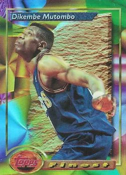 1993-94 Finest Dikembe Mutombo Refractor #164 card image