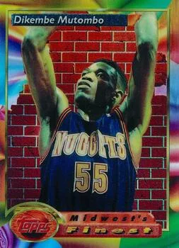 1993-94 Finest Dikembe Mutombo MF Refractor #119 card image