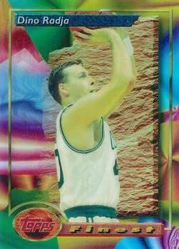 1993-94 Finest Dino Radja Refractor #172 card image