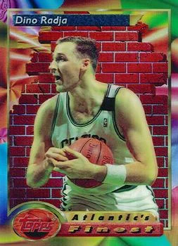 1993-94 Finest Dino Radja AF [Refractors] Refractors #93 card image