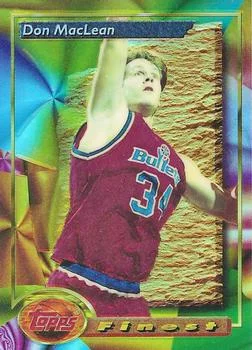 1993-94 Finest Don MacLean SP [Refractors] Refractors #10 card image