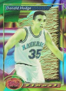 1993-94 Finest Donald Hodge [Refractors] Refractors #63 card image