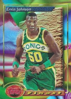 1993-94 Finest Ervin Johnson [Refractors] Refractors #71 card image