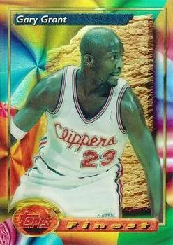 1993-94 Finest Gary Grant SP [Refractors] Refractors #64 card image