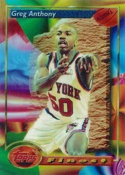 1993-94 Finest Greg Anthony SP [Refractors] Refractors #66 card image