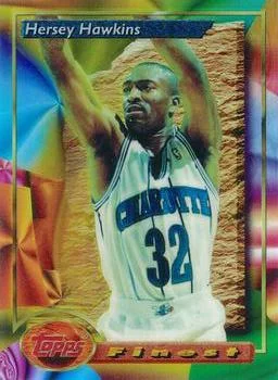 1993-94 Finest Hersey Hawkins Refractor #149 card image