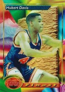 1993-94 Finest Hubert Davis SP Refractor #211 card image